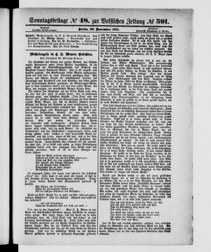 Königlich privilegirte Berlinische Zeitung von Staats- und gelehrten Sachen vom 26.11.1911