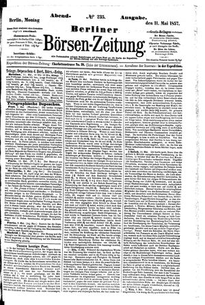 Berliner Börsen-Zeitung on May 11, 1857