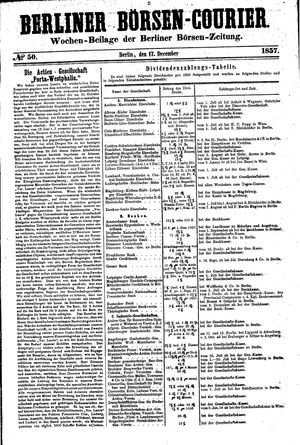 Berliner Börsen-Zeitung vom 17.12.1857