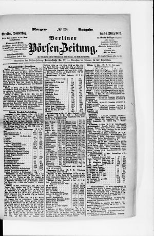 Berliner Börsen-Zeitung vom 14.03.1872