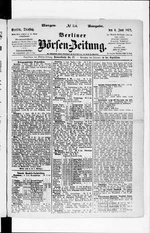 Berliner Börsen-Zeitung vom 04.06.1872