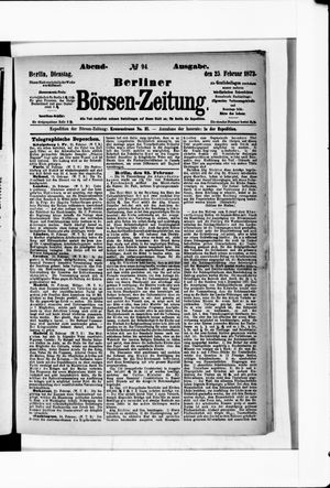 Berliner Börsen-Zeitung on Feb 25, 1873