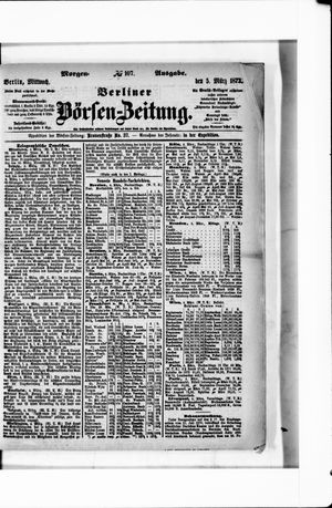 Berliner Börsen-Zeitung on Mar 5, 1873
