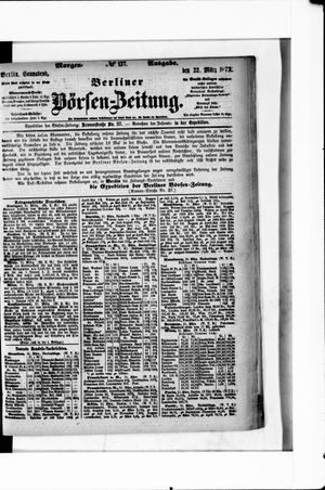 Berliner Börsen-Zeitung vom 22.03.1873