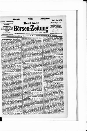 Berliner Börsen-Zeitung vom 08.05.1873