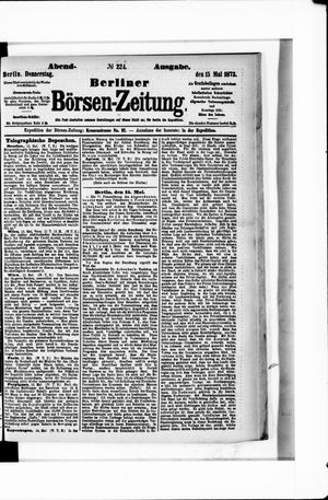 Berliner Börsen-Zeitung vom 15.05.1873