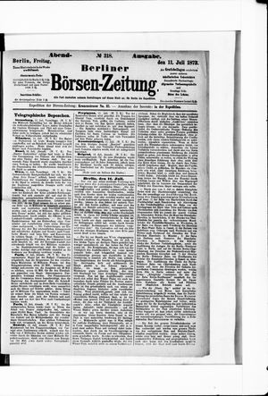 Berliner Börsen-Zeitung vom 11.07.1873
