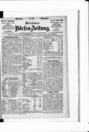 Berliner Börsen-Zeitung vom 26.07.1873