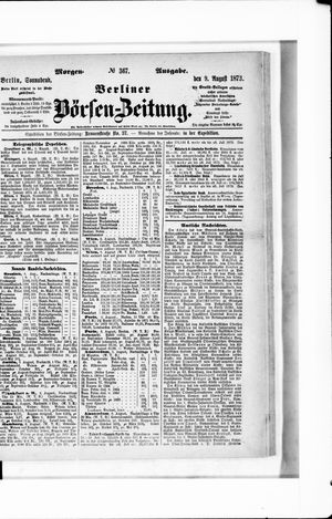 Berliner Börsen-Zeitung vom 09.08.1873
