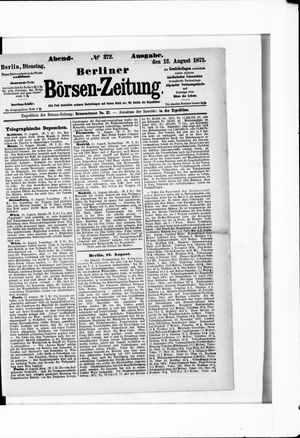 Berliner Börsen-Zeitung vom 12.08.1873