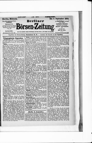 Berliner Börsen-Zeitung on Sep 3, 1873