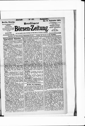 Berliner Börsen-Zeitung vom 16.09.1873