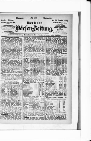 Berliner Börsen-Zeitung vom 15.10.1873