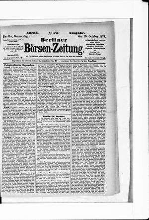 Berliner Börsen-Zeitung on Oct 16, 1873