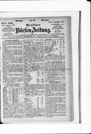 Berliner Börsen-Zeitung on Dec 16, 1873