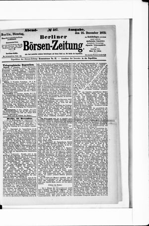 Berliner Börsen-Zeitung on Dec 16, 1873