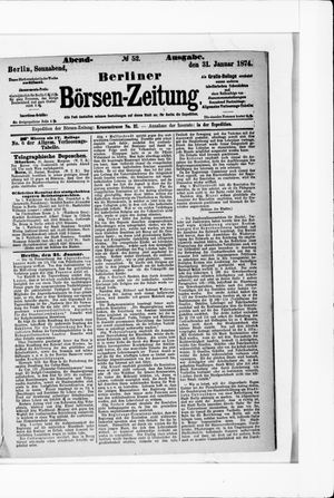 Berliner Börsen-Zeitung vom 31.01.1874