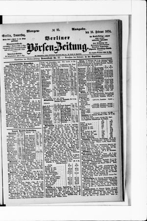 Berliner Börsen-Zeitung vom 26.02.1874
