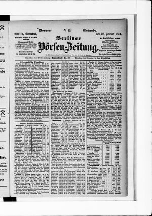 Berliner Börsen-Zeitung on Feb 28, 1874