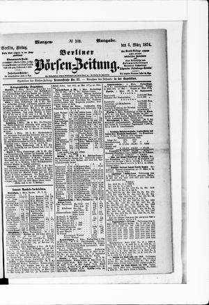 Berliner Börsen-Zeitung vom 06.03.1874