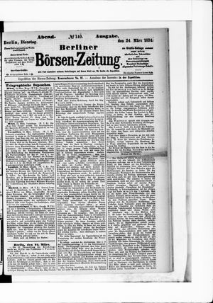 Berliner Börsen-Zeitung vom 24.03.1874