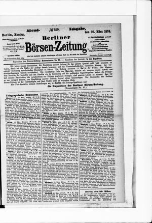 Berliner Börsen-Zeitung vom 30.03.1874