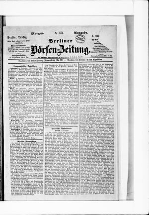 Berliner Börsen-Zeitung vom 01.12.1874