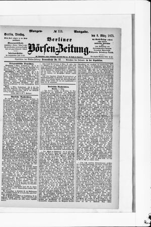 Berliner Börsen-Zeitung vom 09.03.1875