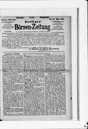 Berliner Börsen-Zeitung vom 24.03.1875