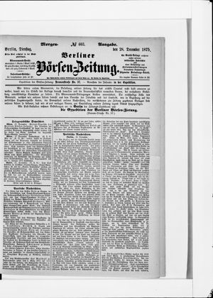 Berliner Börsen-Zeitung vom 28.12.1875