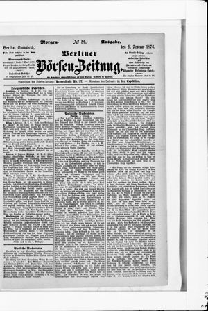 Berliner Börsen-Zeitung on Feb 5, 1876