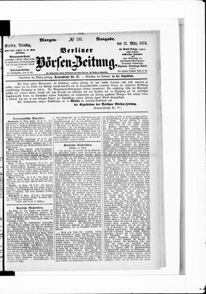 Berliner Börsen-Zeitung vom 21.03.1876