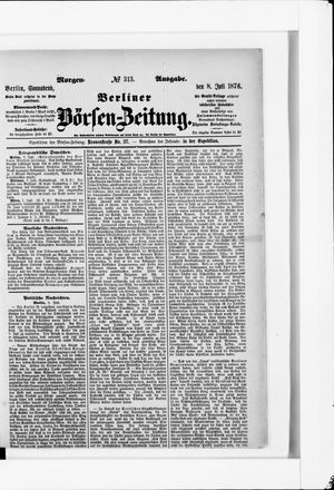 Berliner Börsen-Zeitung vom 08.07.1876