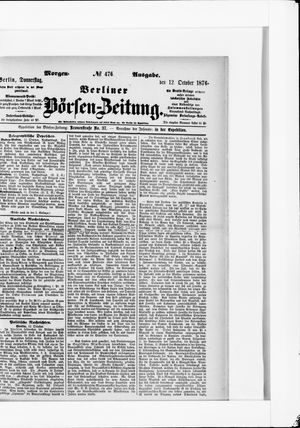 Berliner Börsen-Zeitung on Oct 12, 1876