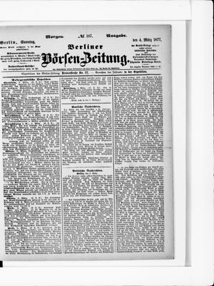 Berliner Börsen-Zeitung on Mar 4, 1877
