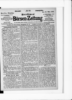 Berliner Börsen-Zeitung vom 13.03.1877