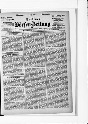 Berliner Börsen-Zeitung vom 14.03.1877