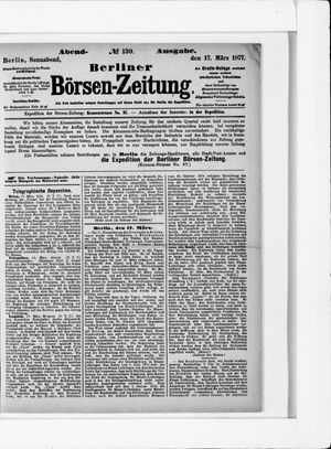 Berliner Börsen-Zeitung vom 17.03.1877