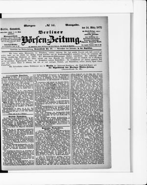 Berliner Börsen-Zeitung vom 24.03.1877