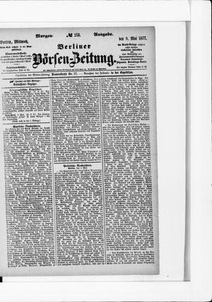 Berliner Börsen-Zeitung vom 08.05.1877