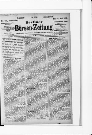 Berliner Börsen-Zeitung vom 24.05.1877