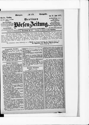 Berliner Börsen-Zeitung vom 19.06.1877