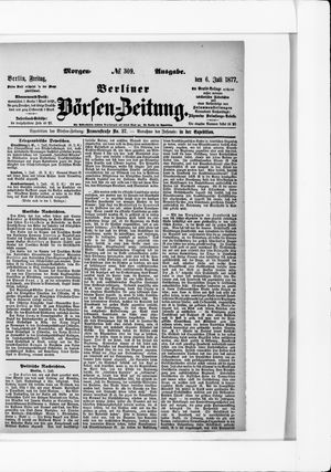 Berliner Börsen-Zeitung vom 06.07.1877