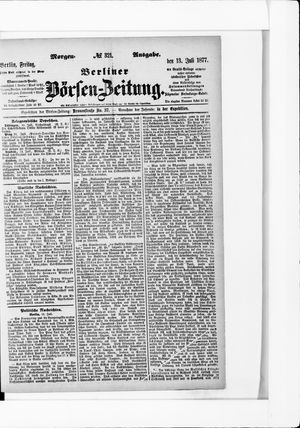 Berliner Börsen-Zeitung vom 13.07.1877