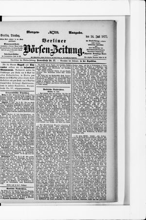 Berliner Börsen-Zeitung vom 24.07.1877