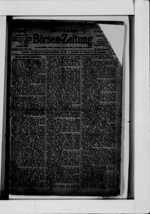 Berliner Börsen-Zeitung on Sep 30, 1877