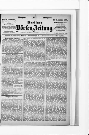 Berliner Börsen-Zeitung on Jan 5, 1878