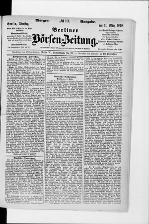 Berliner Börsen-Zeitung vom 11.03.1879