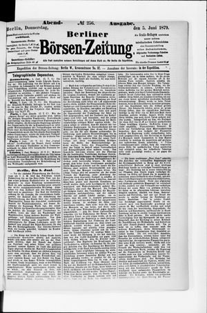 Berliner Börsen-Zeitung on Jun 5, 1879
