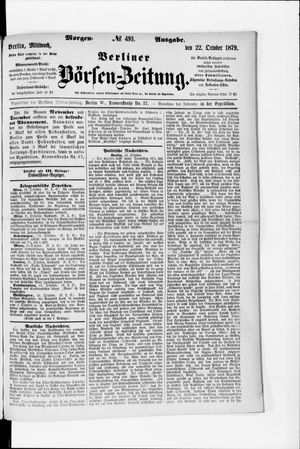 Berliner Börsen-Zeitung on Oct 22, 1879